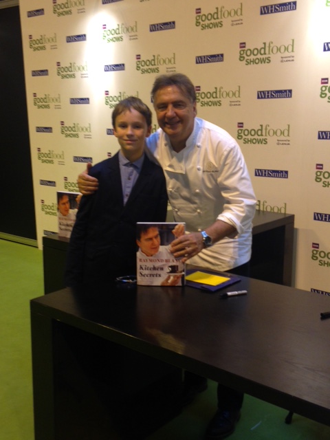 Dylan meeting Raymond Blanc